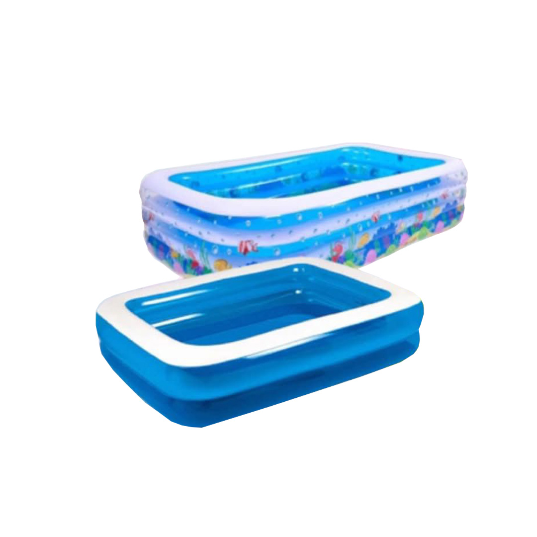 สระน้ำเป่าลม 2 ชั้น SP-200-2V01 200x150x50 cm. คละสี