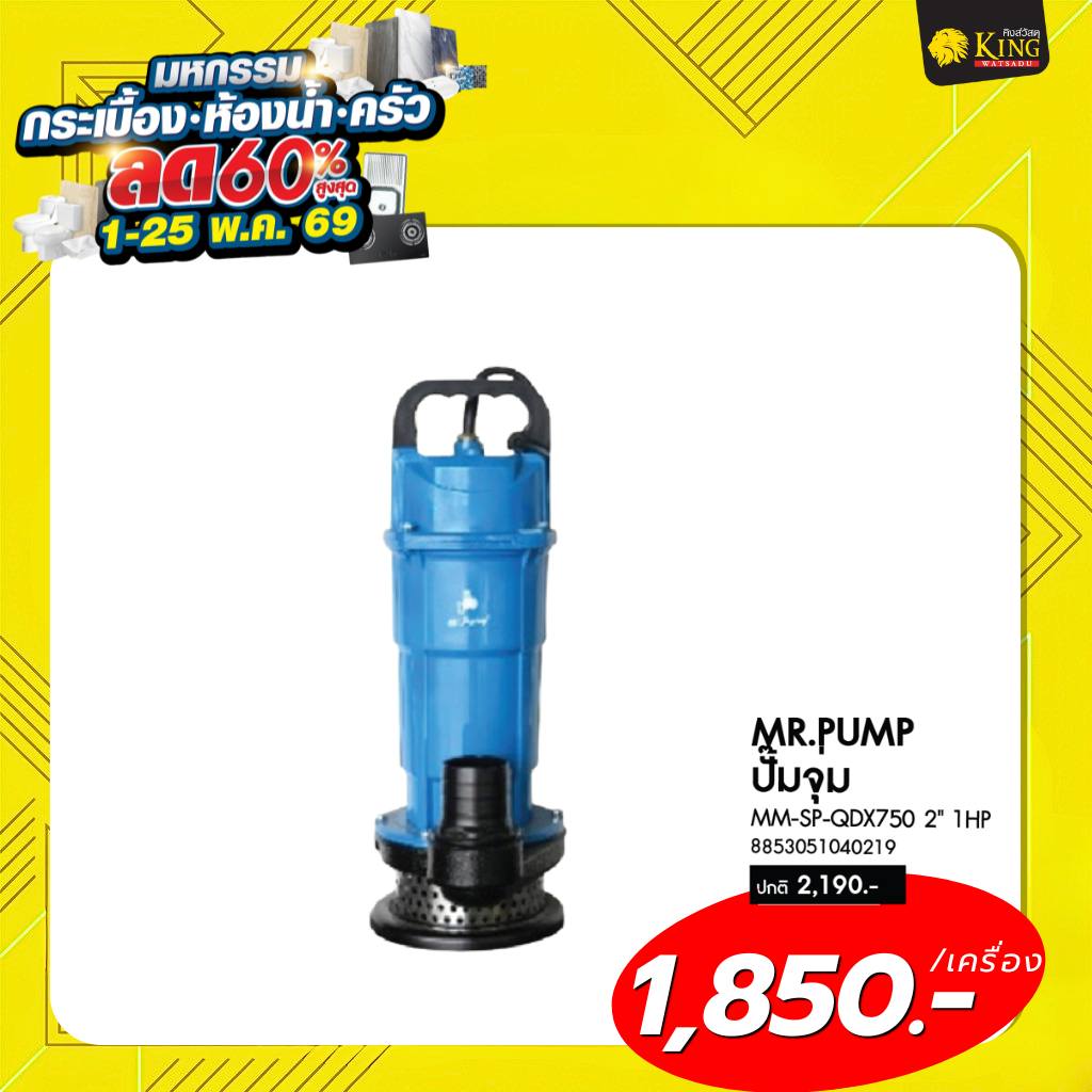 #MR.PUMP ปั๊มจุ่ม MM-SP-QDX750 2