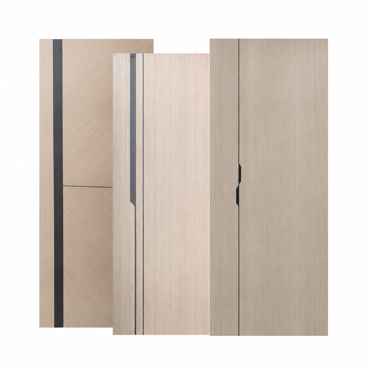 #CHALE V&S ประตูไม้เมลามีน #M001 32x80x200cm.